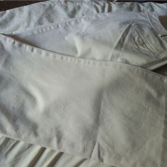 sz.8 Talbot's‎ cotton/viscose/spandex summer pants - Picture 1 of 4